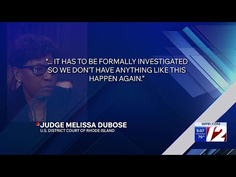YouTube video thumbnail: RI Judge Seeks Disciplinary Hearing in Immigration Controversy