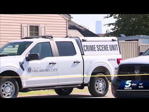 YouTube video thumbnail: Oklahoma City Police Report Person Found Shot to Death in Wrecked Pickup