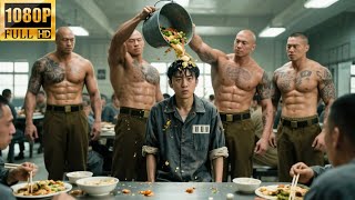 监狱霸王欺负小子，不料他身怀绝世功夫，反杀100恶霸！⚔️ 功夫 MMA | Kung Fu #抗日 #電影 #功夫