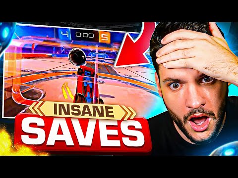 Je RÉAGIS aux SAVES les PLUS FOLLES de ROCKET LEAGUE ! (Pinchland)