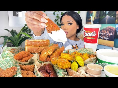 WINGSTOP MUKBANG | HOT HONEY RUB | LEMON PEPPER  TENDERS + I CANT BELIEVE I DID THIS 🥴