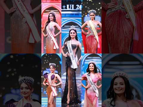 Manika Vishwakarma wins Miss Universe India 2025, Tanya 1st runner-up, Mehak 2nd runner-up!