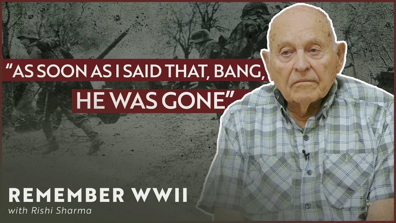 Surrounded By The Enemy: WW2 Veteran Describes Fighting For Survival!