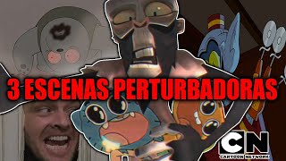 3 Casos de Escenas de Peliculas de terror en Caricaturas de Cartoon Network