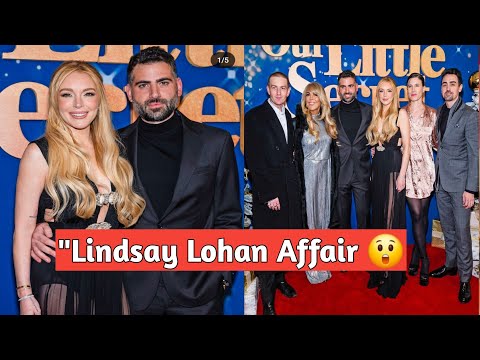 "Lindsay Lohan Shines with Husband Bader Shammas at Holiday Movie Premiere – A Family Affair!"