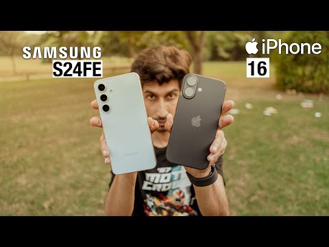 iPHONE 16 VS SAMSUNG S24 FE CAMERA COMPARISON | NOT A PAID REVIEW