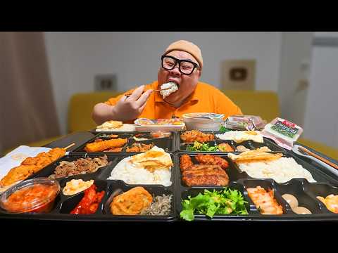 더고아재! 여러분은 한솥 도시락 몇개 드시나요?? │Hansot Mukbang Eatingshow