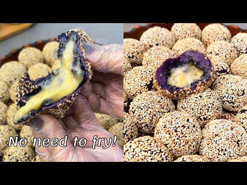 Hindi mo na kailangan i prito! | Ube Cheese Buchi | Pangnegosyo Recipe