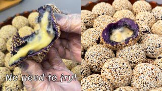 Hindi mo na kailangan i prito! | Ube Cheese Buchi | Pangnegosyo Recipe