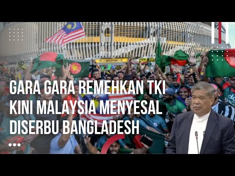 Stop TKI Datang ke Malaysia, Kelakuan Warga Bangladesh Bikin Kacau Malaysia Menyesal