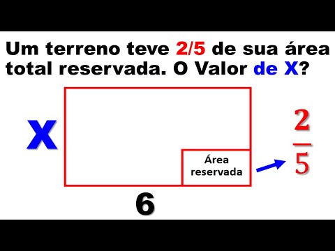 PROBLEMA FRAÇÃO ENVOLVENDO NOÇÕES DE GEOMETRIA MATEMÁTICA BÁSICA PARA CONCURSOS