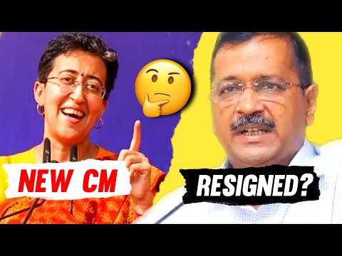 New Chief Minister of Delhi | Atishi Marlena | Arvind Kejriwal Finally Resigned From His Post