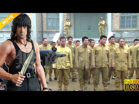 日軍屠殺100戰俘，王牌特工大怒血洗日軍總部  ⚔️  抗日  MMA | Kung Fu