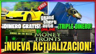 NUEVA ACTUALIZACION en GTA5 Online! DINERO GRATIS! TRIPLE DINERO! TODO LO NUEVO! DESCUENTOS y MÁS!