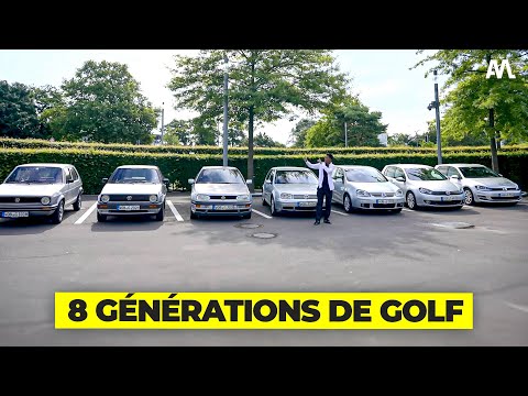 50 ans de GOLF : on a réuni 8 générations de Golf pour vous raconter son INCROYABLE histoire.