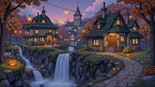 Another Room of Halloween Dreams — Cozy Cottages, Waterfalls & Pumpkin Magic