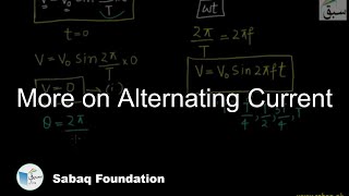 More on Alternating Current