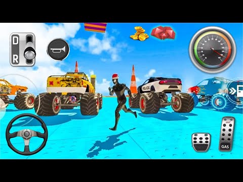 Monster- Monster Truck Car Stunt -  Venom Drive Cars  Race Game Play Sky Track #p3