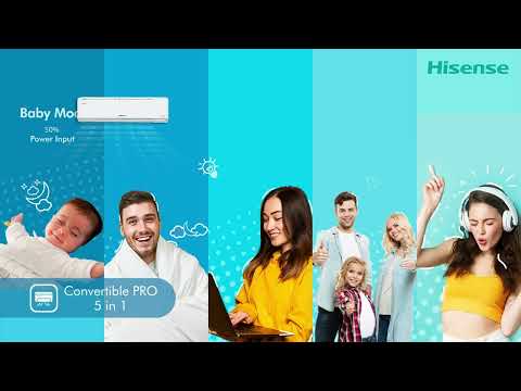 Hisense - Smart AC with Wi-fi Connect