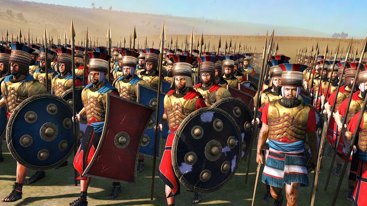 Ancient Egypt vs The Sea Peoples | Epic 25, 000 Unit Cinematic Total War Battle