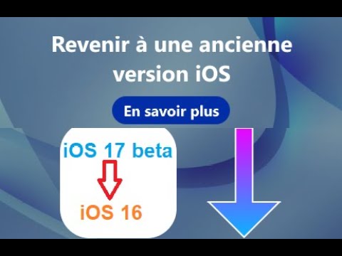 downgrade iOS 17