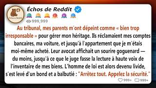 Mes parents ont essayé de me prendre jusqu'au dernier dollar que je possédais - puis le juge a lu ma