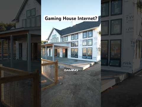 Gaming House Internet?! #tech