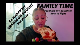 Teaching my daughter how to fight a bigger person | FAMILY TIME| KEEPING MY PROMISE!! 