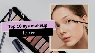 !Top 10 Eye makeup tutorial check out 🙂👍@Hanifabeautition80 #eyemakeuptutorial #makeup #beautytips