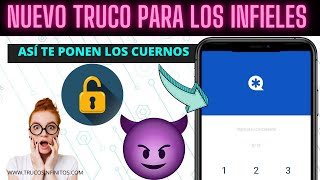 😈😈COMO OCULTAR LAS FOTOS DE MI AMANTE😈😈