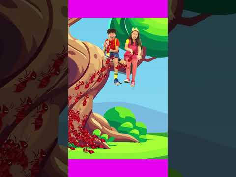 ¡No Juegues con las Hormigas! 🐜 | Hokie Pokie Canciones Infantiles | #shorts | №2