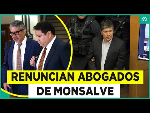 Quiebre en la defensa de Monsalve: Renuncia equipo jurídico completo del ex subsecretario