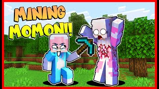 ATUN MENEMUKAN PICKAXE YANG BISA MINING MOMON !! Feat @sapipurba Minecraft
