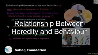 Relationship Between Heredity and Behavior