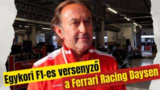 Olivier Beretta, egykori F1-es versenyző a Hungaroringen nosztalgiázott