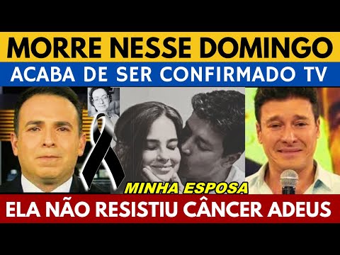 MORRE NESSE DOMINGO , ESPOSA RODRIGO FARO ACABA DE SER CONFIRMADA AO FALA DOENÇA