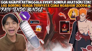 TRIK DARI BAPAK GARENA GUA BORONG SEMUA EVENT NARUTO AKATSUKI CUMA NGABISIN 200DM AJA😱