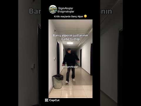 Kritik maçlarda barış Alper 🤫