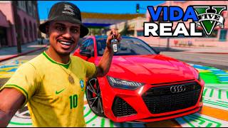GTA V: VIDA REAL - COMPREI O MEU PRIMEIRO CARRO DE LUXO! - #70