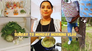 Mom's Sunday Full Day to Sawan Monday Morning Vlog😊Cooking, New Furniture, Shiv Puja & More Vlog