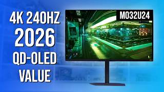 The Best Value 2026 4K QD-OLED - Gigabyte MO32U24 Review