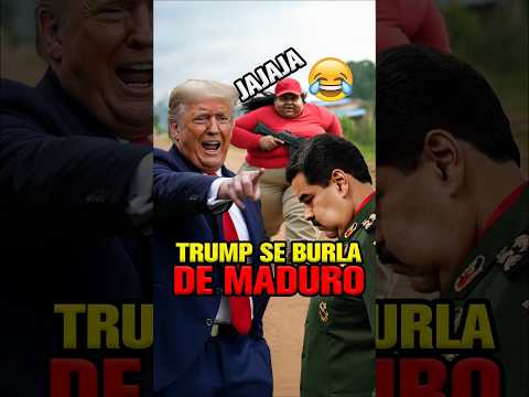 🤡🤣 Trump se ríe en la cara de Maduro y de su "PODEROSO EJÉRCITO" ¡Vergüenza mundial! 🤡🤣
