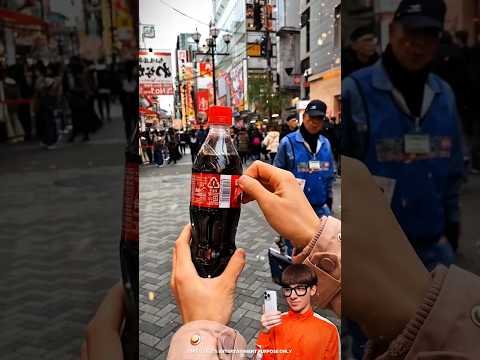 Secret Soda Bottle Ribbon 😢😱🤯 ~ mini wood toy- woodworking art skill/wood hand #shorts