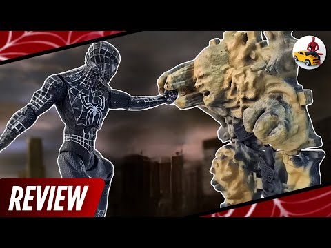 El peor Spidey de la historia!!! | Marvel Legends Spider-Man Black Suit vs Sandman