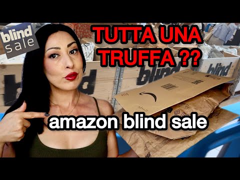 AMAZON BLIND SALE e’ una TRUFFA ?! HO COMPRATO PACCHI 📦 AMAZON AL BUIO E QUESTO È IL RISULTATO
