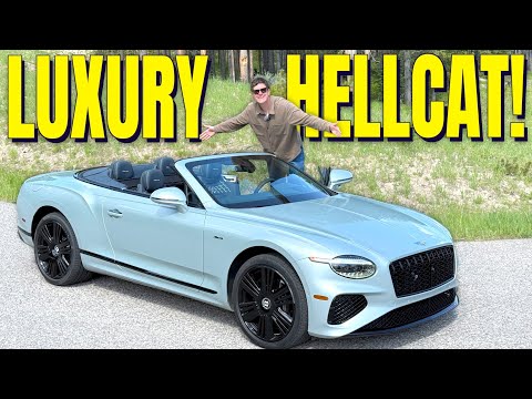 This Bentley Continental GTC Azure Offers Top-Tier Luxury With Hellcat Power...And Then Some!