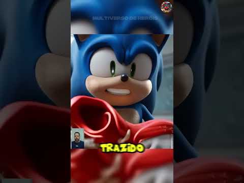 😂 O milagre aconteceu: o professor não veio! Sonic e Shadow no caos total!