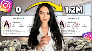 How to Grow on Instagram FAST & Make $1000/DAY (STEP BY STEP)