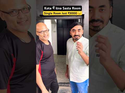 Kota में Itna Sasta Room | Single Room Just ₹3000😮| Very Affordable | Nearby Coaching | #kota #room