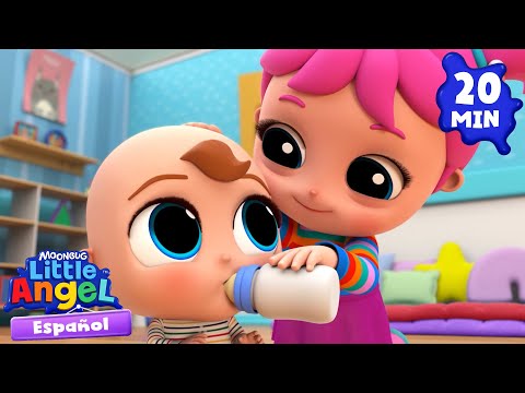 Sofi cuida a su hermanito👶‍🍼| Caricaturas | Canciones Infantiles🎵| Little Angel Español